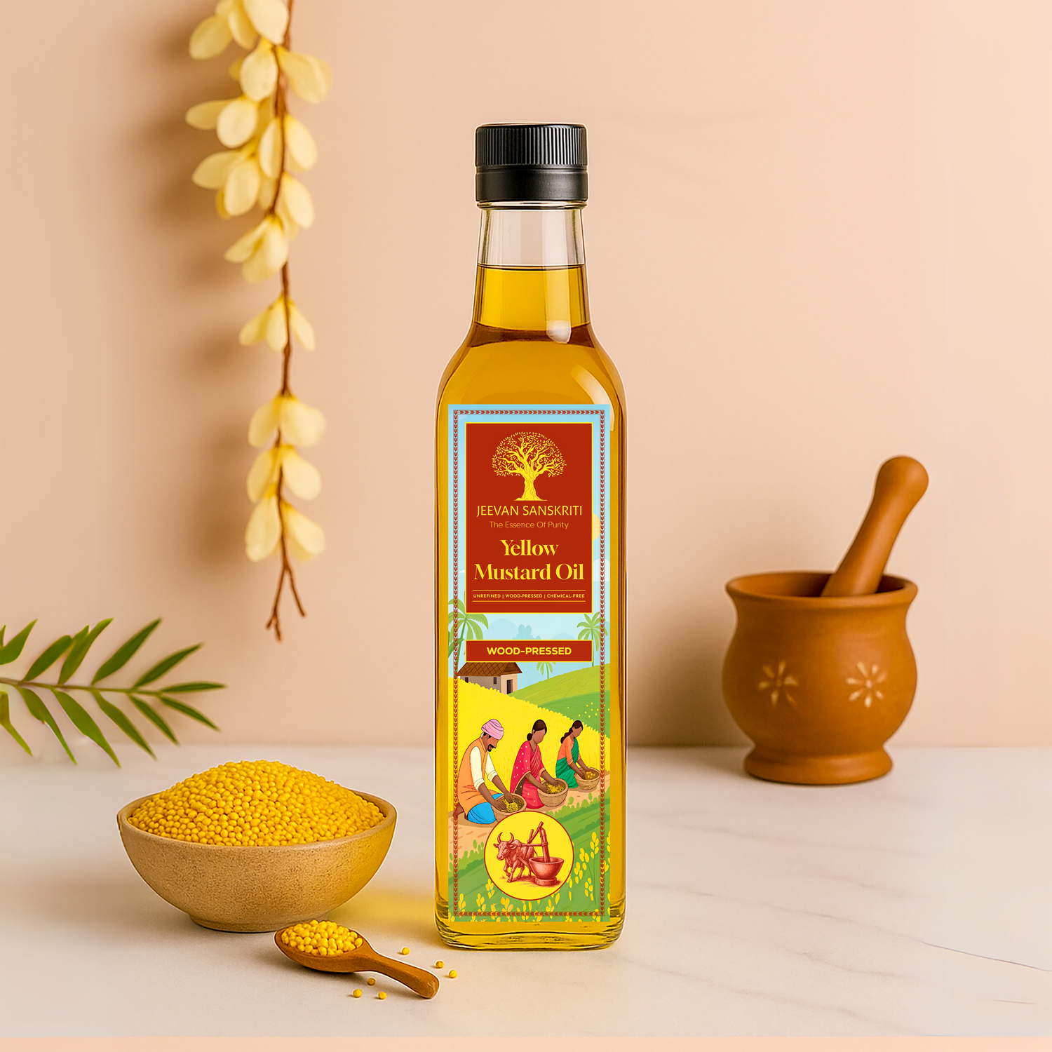 Wood Pressed Oil