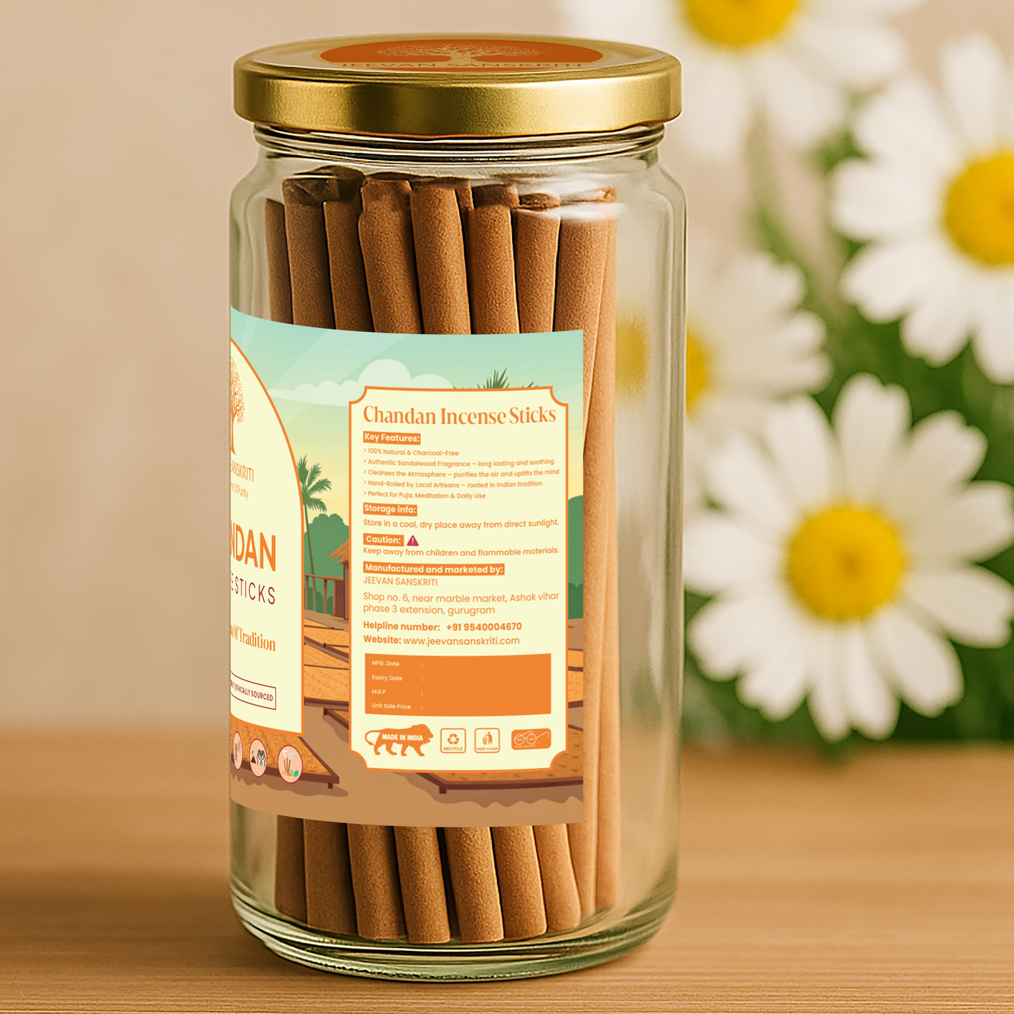 Chandan Incense Sticks