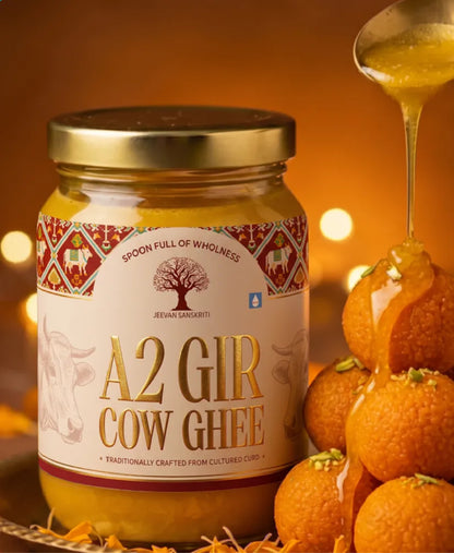 A2 Gir Cow Ghee - Made From Curd
