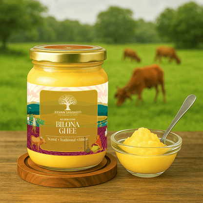 A2 Desi Cow Bilona Ghee - Made from Curd