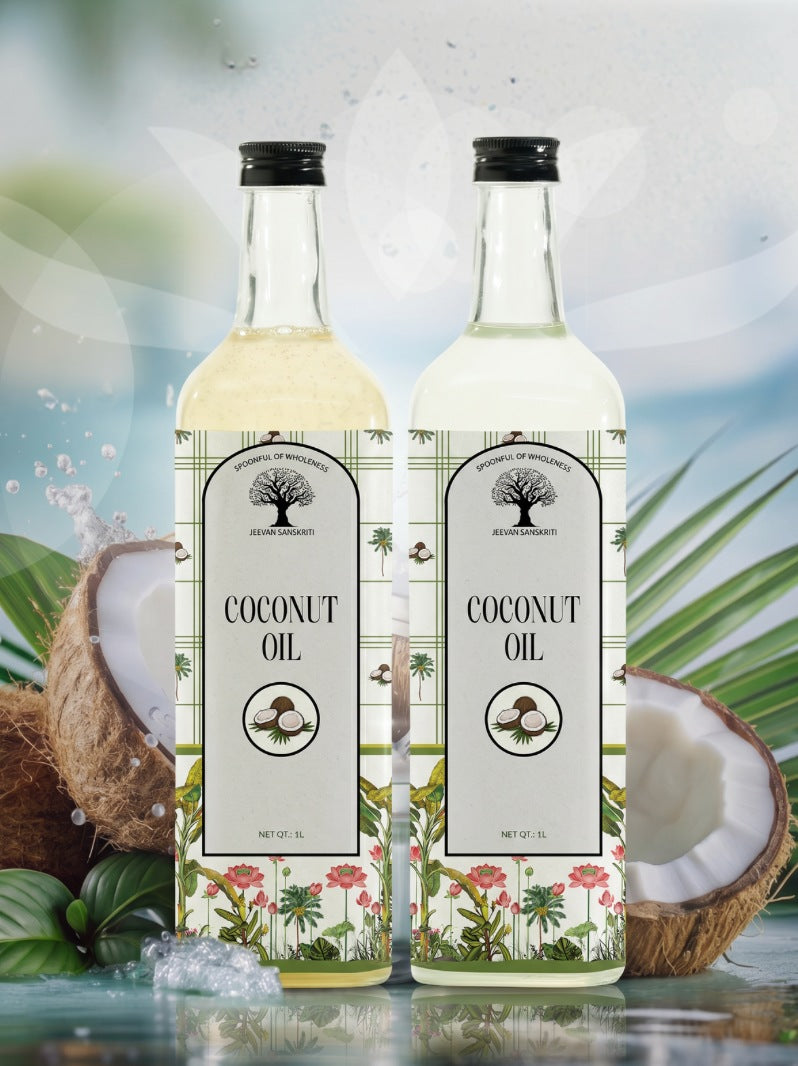 Wood Pressed Coconut Oil