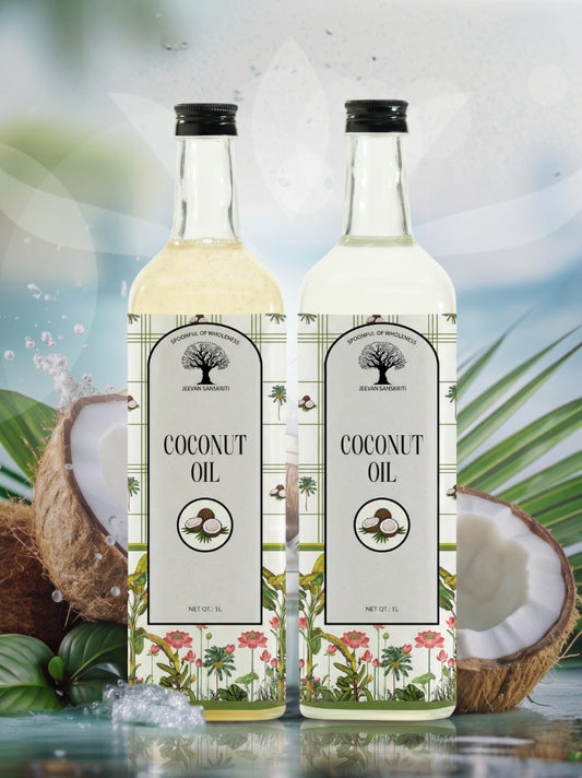 Wood Pressed Coconut Oil