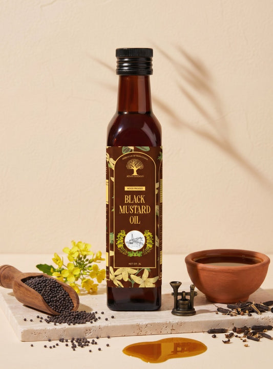 Cold Pressed Black Mustard Oil