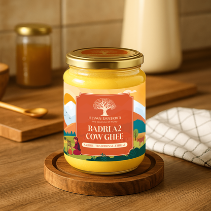 BADRI A2 COW GHEE - Made from Curd