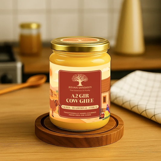 A2 Gir Cow Ghee - Made From Curd